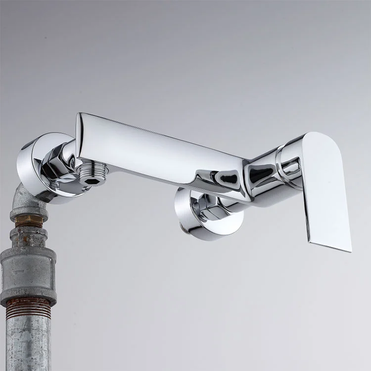 ব্রাস একক হ্যান্ডেল বিলাসবহুল ঝরনা কল